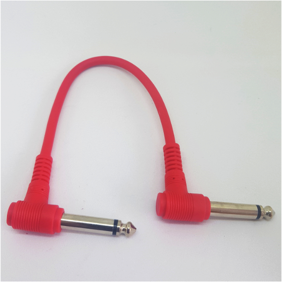 6.35mm Patch Cable Red