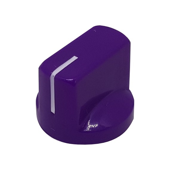 Pointer Knob 19mm Purple