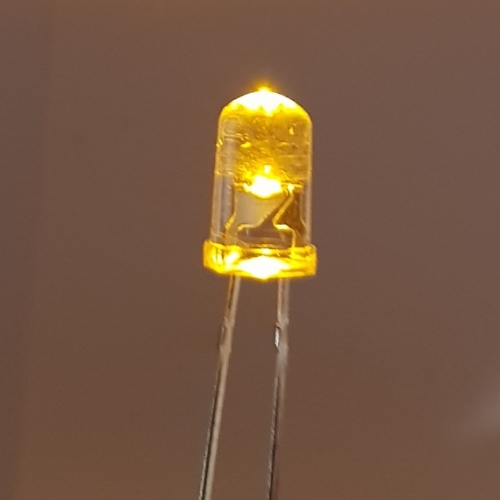 LED Yellow Clear 5mm