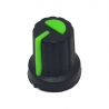 Plastic Knob with Green Pointer